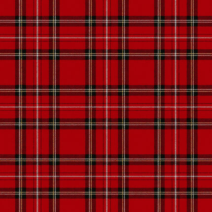 czerwona krata świąteczna