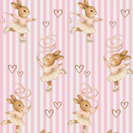 zajączki na łyżwach