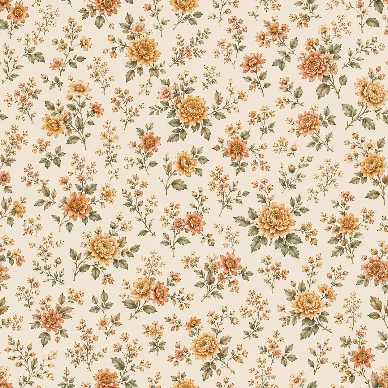 muslin w kwiaty